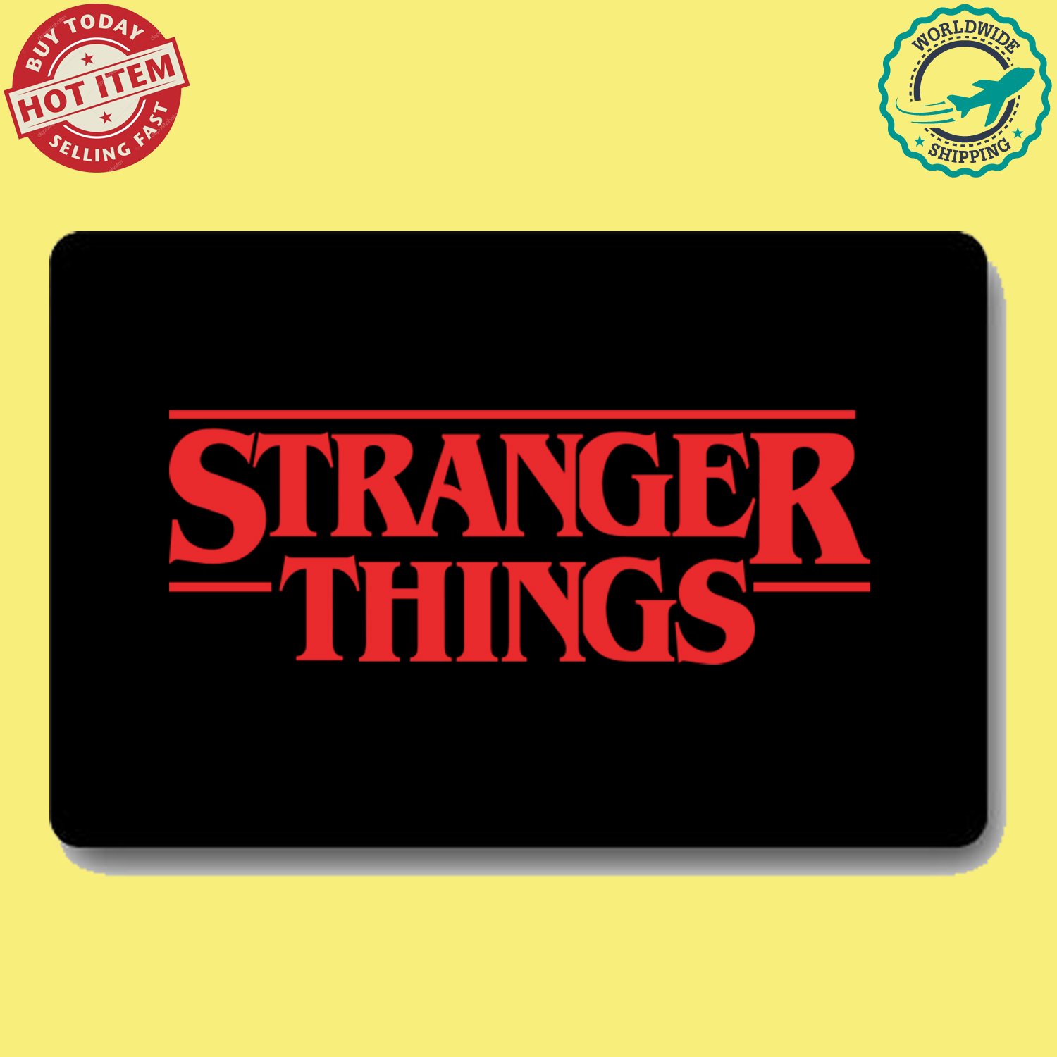 Stranger Things science fiction horror web television series Doormat