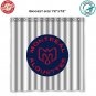 Montreal Alouettes Canadian pro soccer Quebec CFL Shower Curtain