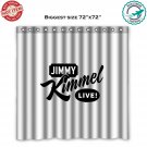 Jimmy Kimmel Live evening talk show United States ABC Shower Curtain