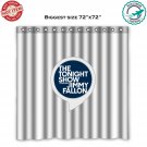 Late Night with Jimmy Fallon midnight talk show on NBC Shower Curtain