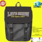 The Late Show with Stephen Colbert talk show CBS Backpack bags