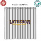 The Late Show with Stephen Colbert talk show CBS Shower Curtain