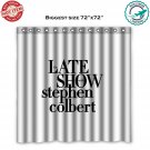 The Late Show with Stephen Colbert talk show CBS 2 Shower Curtain