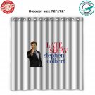 The Late Show with Stephen Colbert talk show CBS 3 Shower Curtain