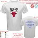 Chicago Bulls American NBA United Center 2 Shirt Size adult XS-5XL Kids Toddler Infants