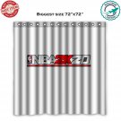 NBA 2K20 basketball simulation video game NBA PS4 Shower Curtain