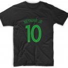 Neymar Jr Soccer Brazil PSG Striker Barcelona 4 Shirt Size adult XS-5XL Kids Toddler Infants