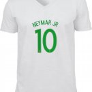 Neymar Jr Soccer Brazil PSG Striker Barcelona 5 Shirt Size adult XS-5XL Kids Toddler Infants
