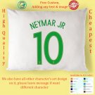 Neymar Jr Soccer Brazil PSG Striker Barcelona 3 Pillow Cases