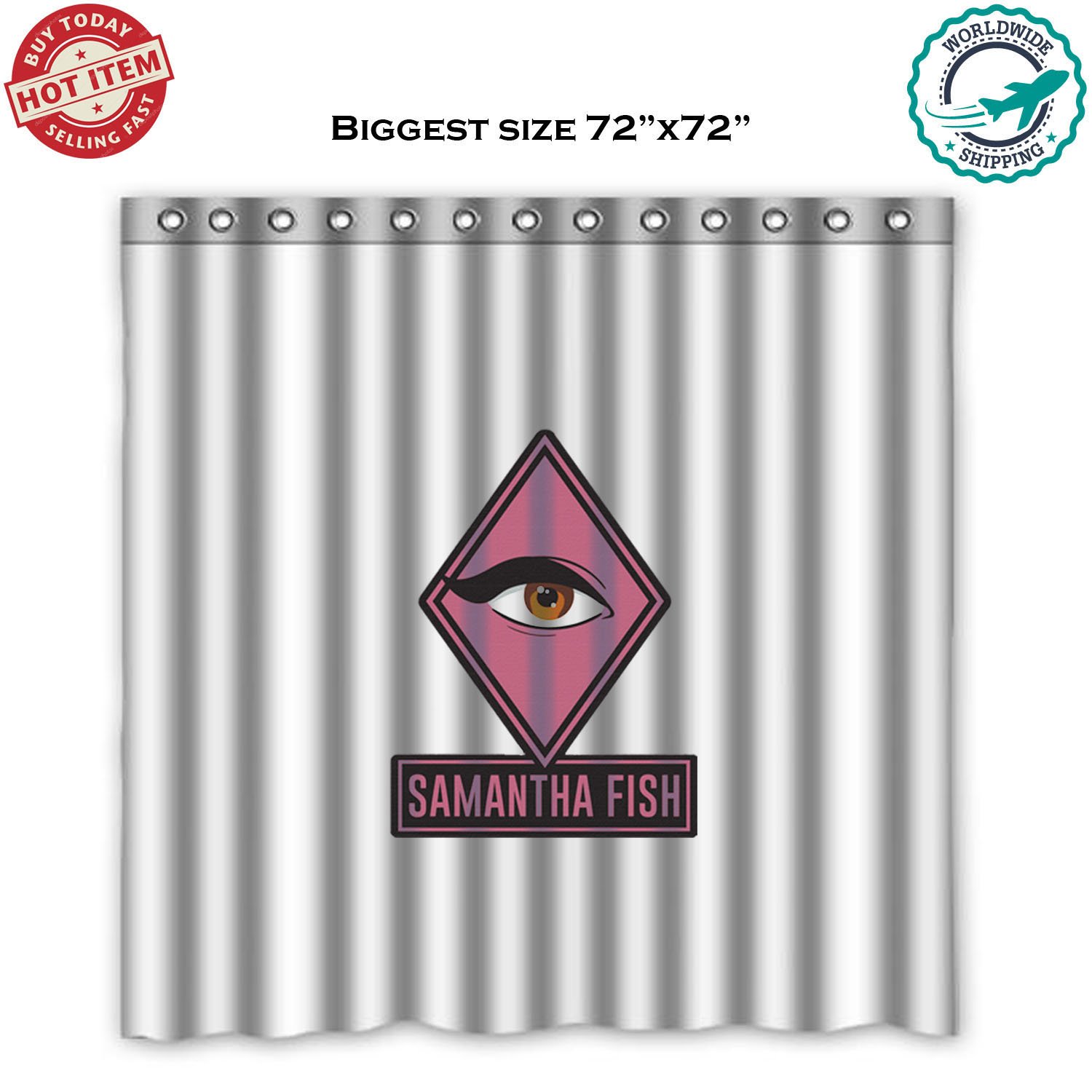 Samantha Fish Kill or Be Kind New albums Blues 3 Shower Curtain