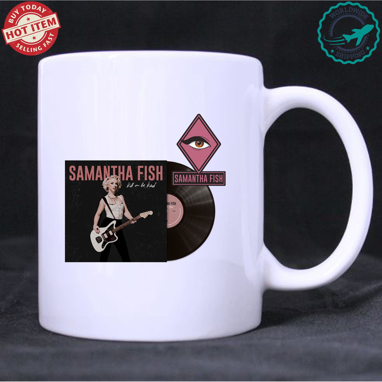 Samantha Fish Kill or Be Kind New albums Blues White Mug
