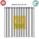 World Teacher's Day October 5 since 1994 Тeachers’ organizations worldwide Shower Curtain