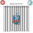 Long Island Rough Riders soccer USL Hofstra University Shower Curtain