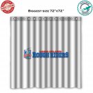Long Island Rough Riders soccer USL Hofstra University 2 Shower Curtain