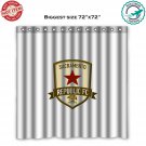Sacramento Republic Football Western USL Hughes Stadium Shower Curtain