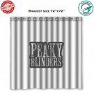 Peaky Blinders British crime drama tv series BBC Shower Curtain