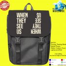When They See Us American drama web tv miniseries Backpack bags