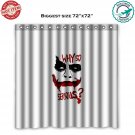 Joker 2019 US psychological thriller film DC Comics Joaquin Phoenix 2 Shower Curtain