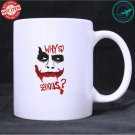 Joker 2019 US psychological thriller film DC Comics Joaquin Phoenix 2 White Mug