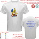 The Simpsons American animated sitcom Groening Fox 2 T-Shirt Size adult XS-5XL Kids Toddler Infants
