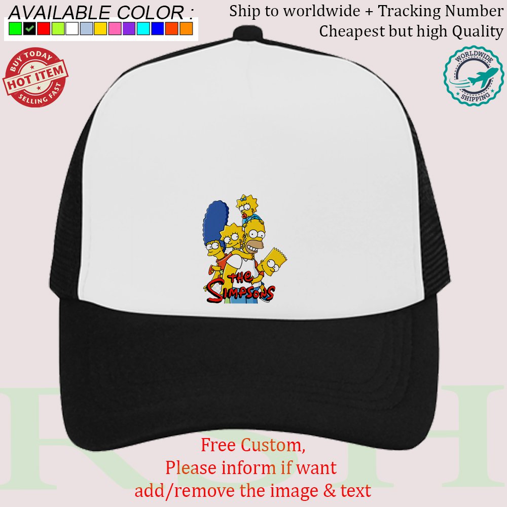 The Simpsons American animated sitcom Matt Groening Fox Hats Caps