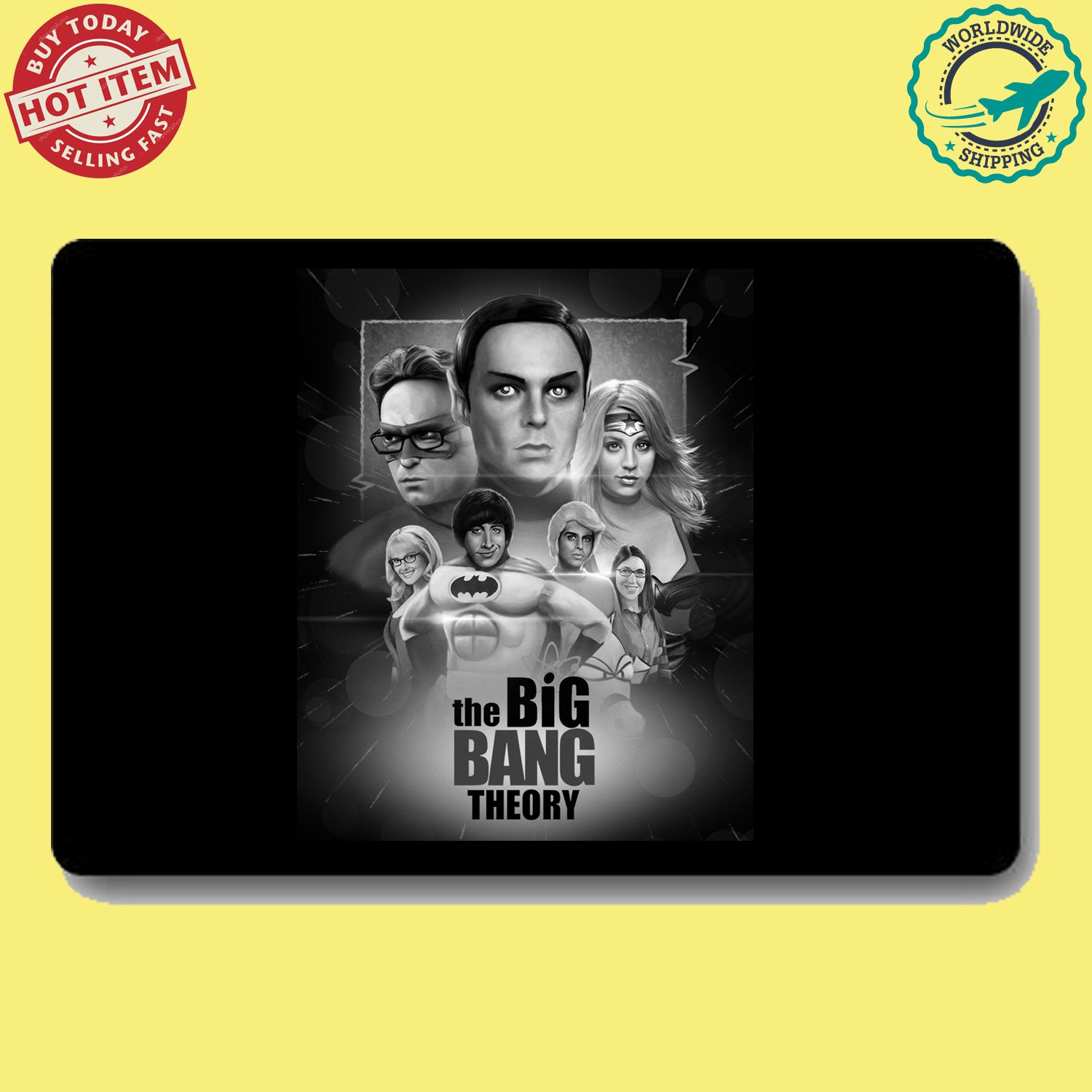 The Big Bang Theory USA tv sitcom CBS Doormat