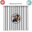Alex Rins MotoGP Suzuki Ecstar Spain Shower Curtain