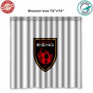 Phoenix Rising USL Casino Arizona Field Shower Curtain