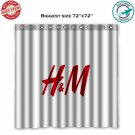 H&M Sweden Clothing Fashion Stefan Persson Shower Curtain
