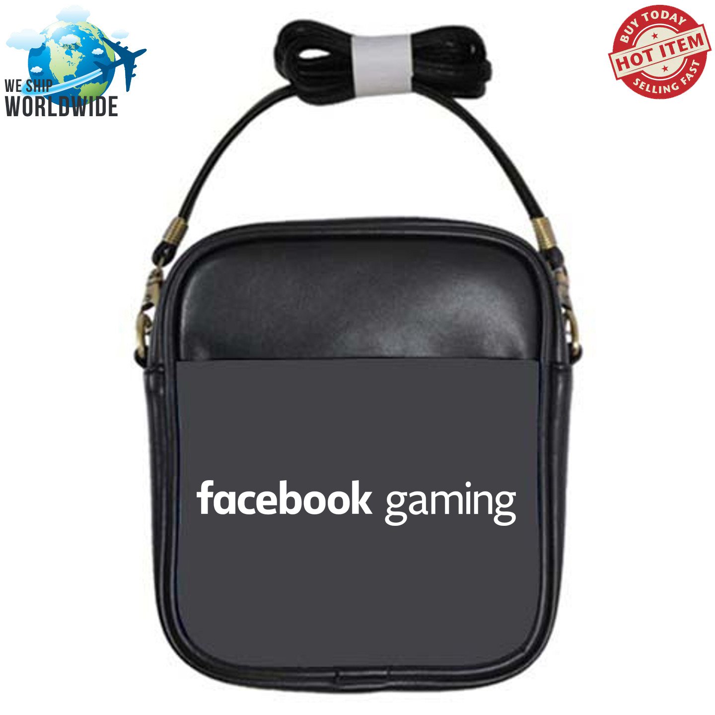 Facebook online social media Networking Gaming USA Sling Bags