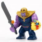 Big Size Thanos with Infinity Gauntlet & Sword Avengers Endgame Minifigures