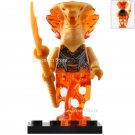 Gold Pyro Snake (Serpentine) Ninjago Fire Fang Minifigures Toy Gift 2019