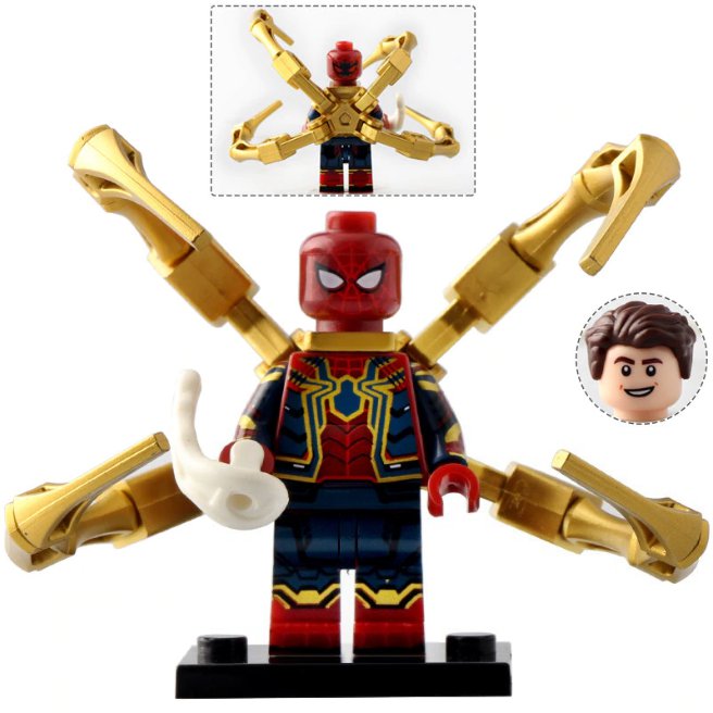 Spider-man (Iron Spider Armor) Marvel Avengers Endgame Minifigures Gift Toy