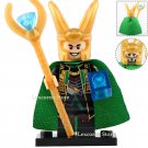 Loki (Full Armor) with Space Stone Marvel Avengers Endgame Minifigures New