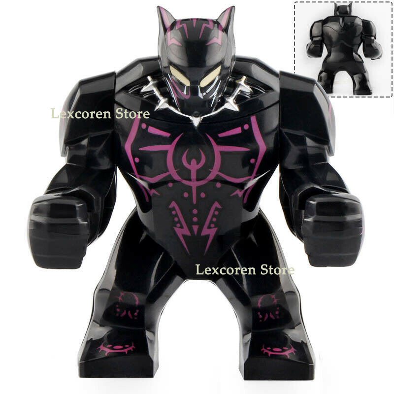Big size Black Panther (Vibranium Suit) Marvel Avengers Endgame Minifigures