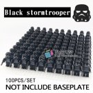100pcs/set Star Wars The Clone Wars Shadow Stormtroopers Minifigures Toys
