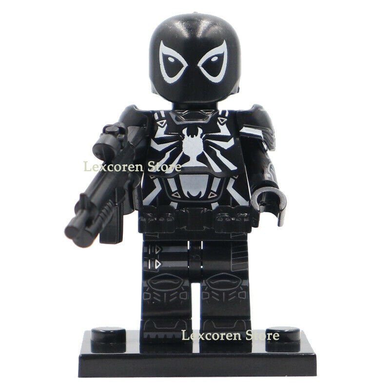 Agent Venom (Flash Thompson) Marvel Comics Spiderman Minifigures Toy Gift