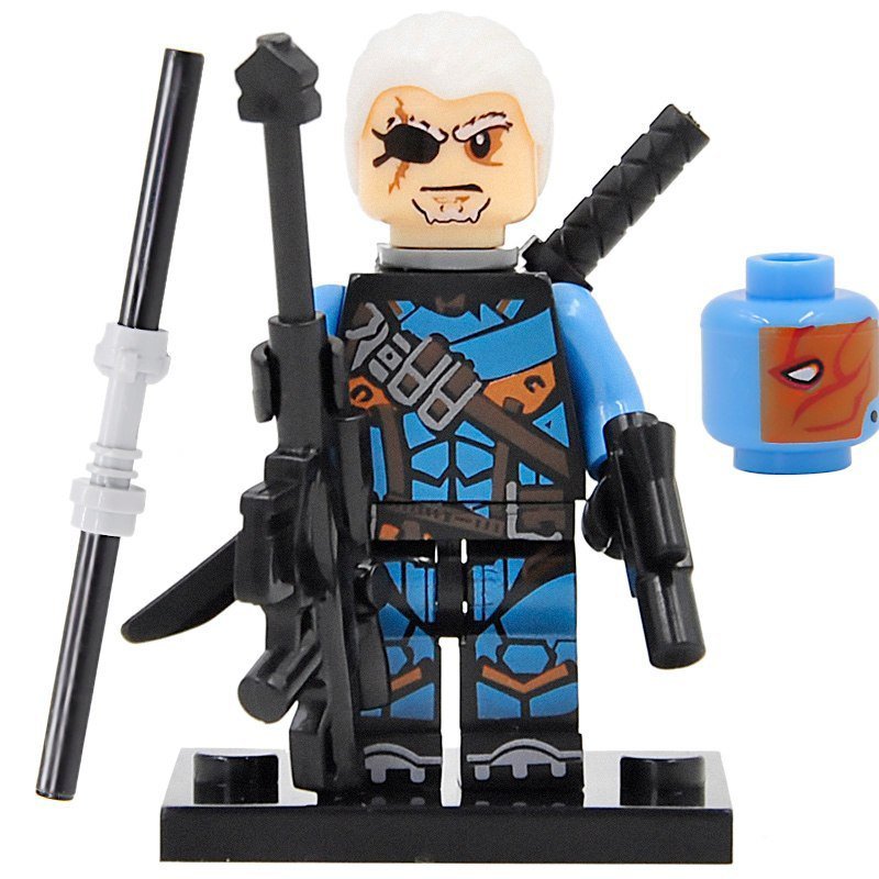 Deathstroke DC Comics Batman Villains Minifigures Building Blocks Toy