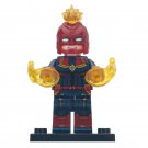 Captain Marvel (Full suit) Avengers Endgame Toy Minifigures Include Helmet