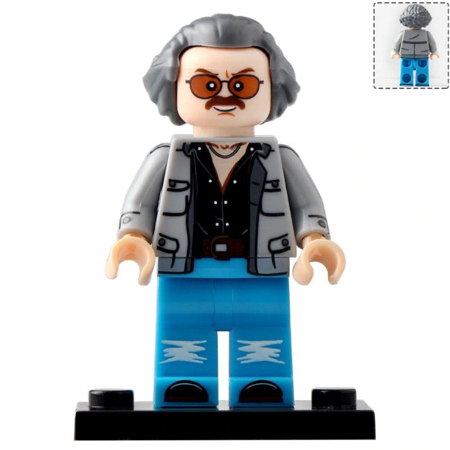 Stan Lee (Long Hair) Marvel Comics Avengers Endgame Minifigures Gift Toys