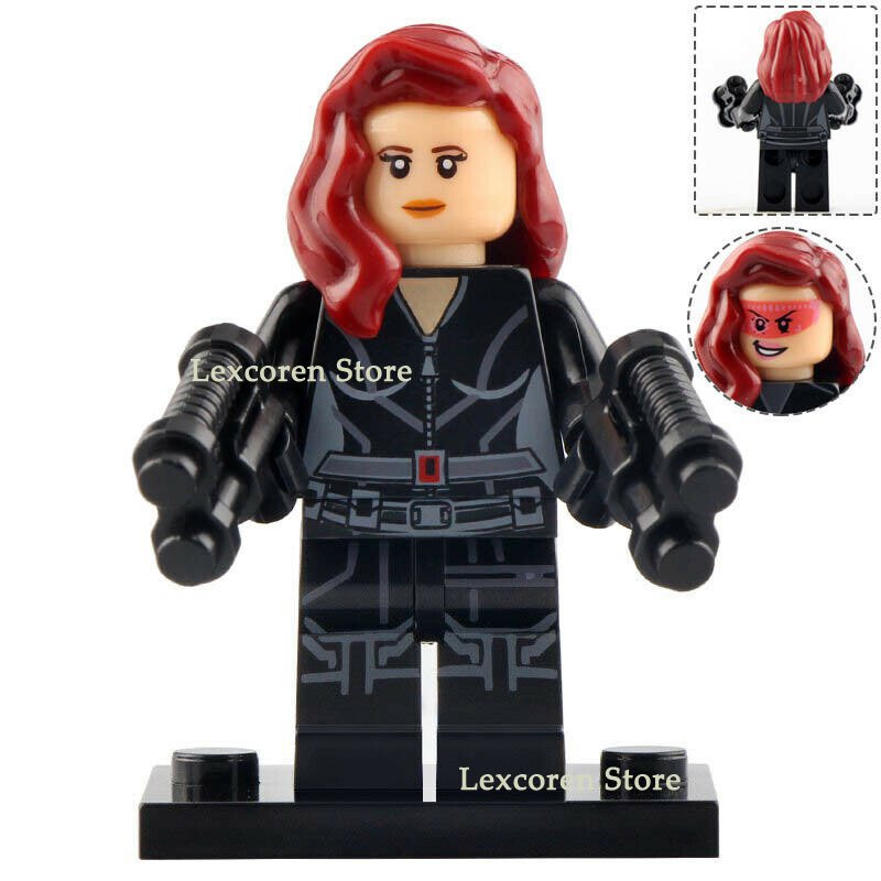 Black Widow Avengers (2012) Marvel Endgame Super Heroes Minifigures Toy New