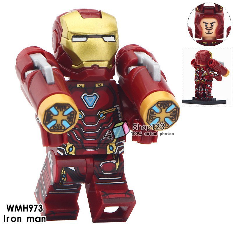 Iron Man Mark 50 Suit Marvel Avengers Infinity War Single Sale Minifigures