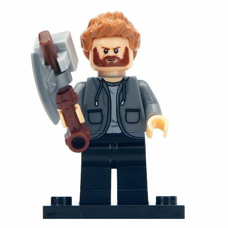 Thor Marvel Avengers Endgame Toy Minifigures Include Stormbreaker axe