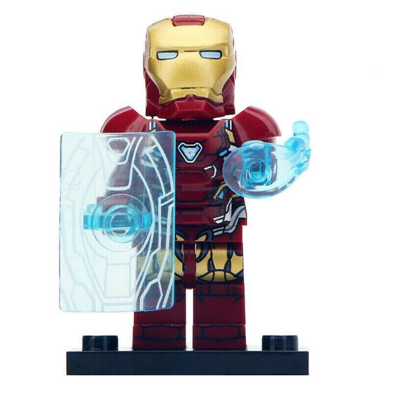 New Iron Man (Mark 85 suit) with Shield Avengers Endgame Marvel Minifigures