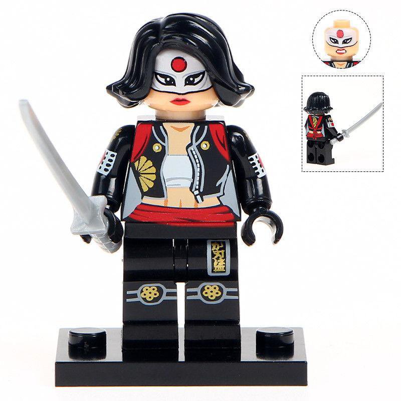 Katana Samurai Warrior DC Comics Superhero Single Sale Moc Minifigures Toy