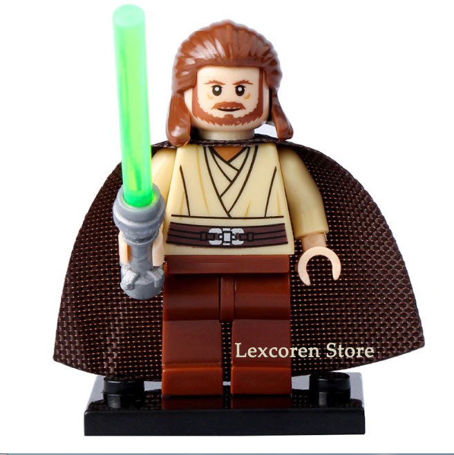 Qui-Gon Jinn (Duel on Naboo) Star Wars The Phantom Menace Minifigures Toy