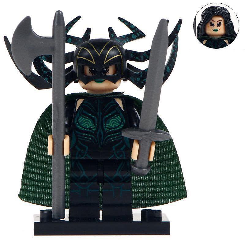 Hela Marvel Universe Thor Ragnarok Edition Moc Minifigures Toy Gift For Kid