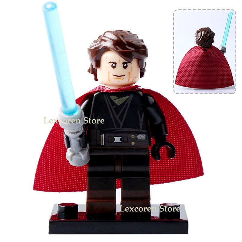 Jedi Knight Anakin Skywalker Star Wars Revenge of the Sith Minifigures Toy