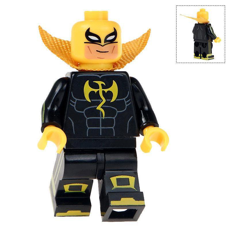 Iron Fist Marvel Comic Edition Moc Minifigures Toy Gift For Kids