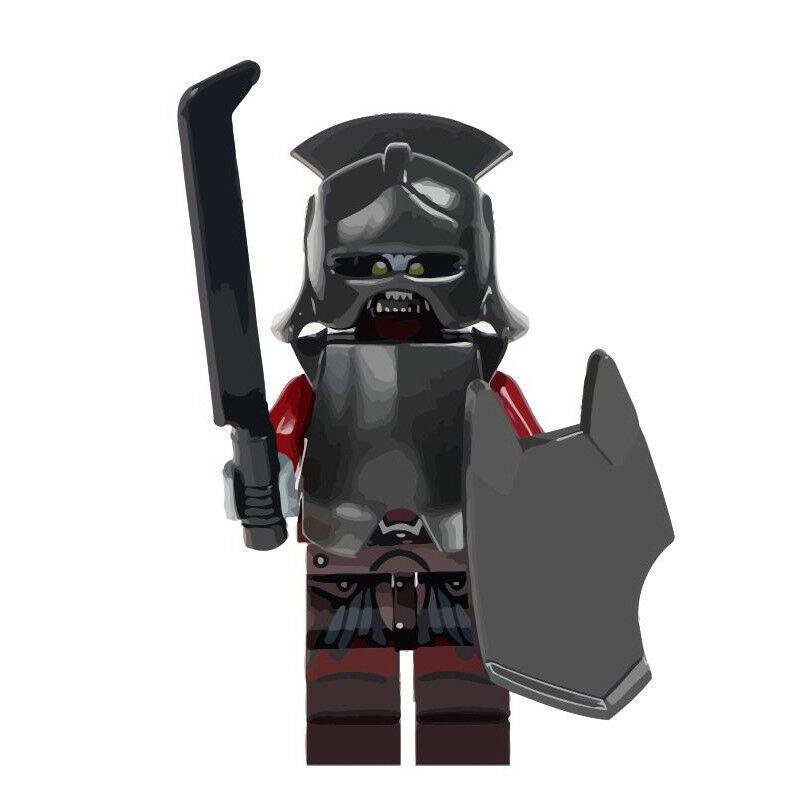 Uruk-hai Orcs The Lord of the Rings Minifigures Toy Gift